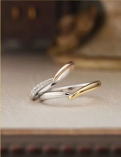＆tique ベルフェ（VERFAIT）の結婚指輪 - エヴァジュエリー堺店で試着できるブライダルリング